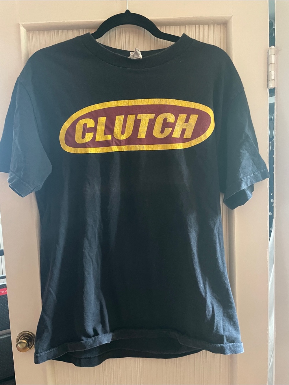 Vintage Clutch Black Graphic Tee